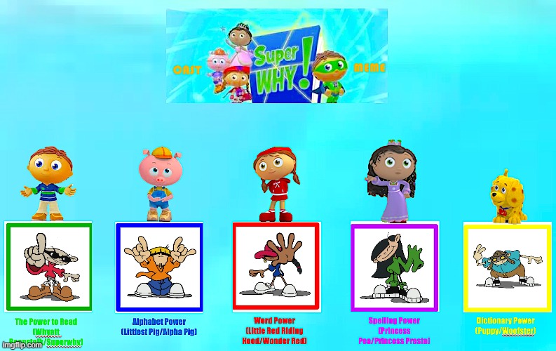 Codename: Kids Next Door (Super WHY) | image tagged in memes | made w/ Imgflip meme maker