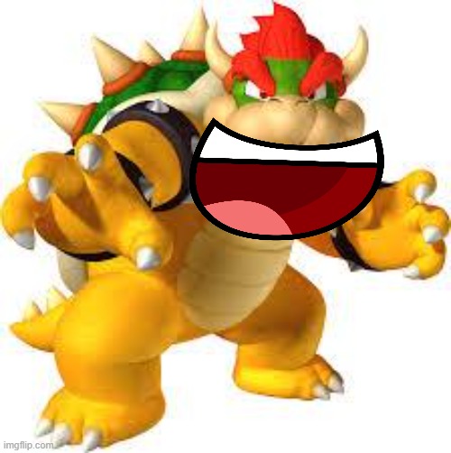 aughhhhh | image tagged in bowser | made w/ Imgflip meme maker