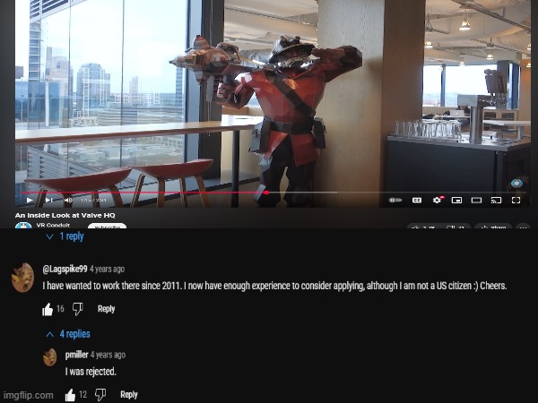 image tagged in funny memes,funny,cursedcomments,gaming,valve,gabe newell | made w/ Imgflip meme maker
