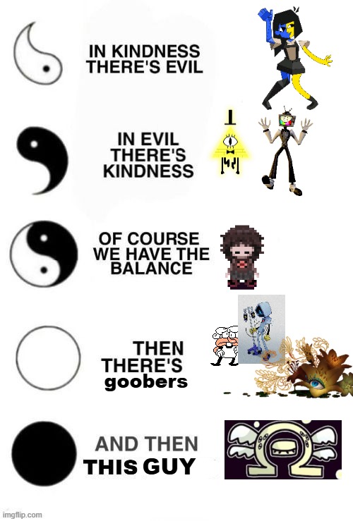 which one are you? (my comfort edition) | goobers; GUY | image tagged in which one are you ying and yang | made w/ Imgflip meme maker