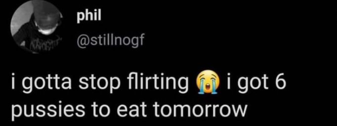 i gotta stop flirting Blank Meme Template