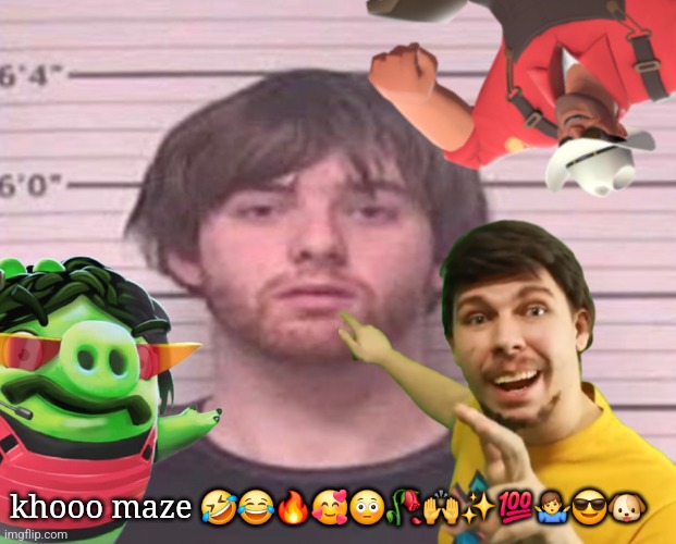 kho maze kho vat a khidiot | khooo maze 🤣😂🔥🥰😳🥀🙌✨️💯🤷‍♂️😎🐶 | image tagged in lazymazy mug shot | made w/ Imgflip meme maker