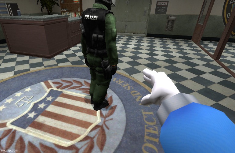 Sans sneaking up behind the unsuspecting officer to steal his service weapon | made w/ Imgflip meme maker