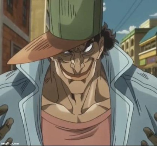 jjba oingo face | image tagged in jjba oingo face | made w/ Imgflip meme maker
