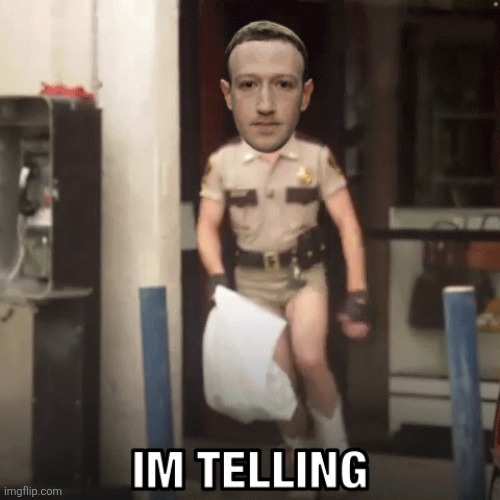image tagged in im telling | made w/ Imgflip meme maker