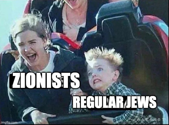 Zionist | ZIONISTS; REGULAR JEWS | made w/ Imgflip meme maker