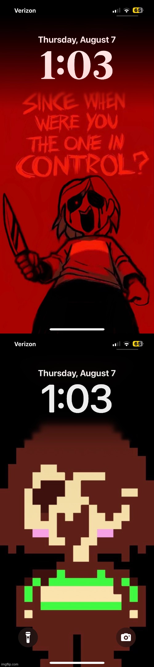 My Undertale themed wallpaper(s). | image tagged in chara | made w/ Imgflip meme maker