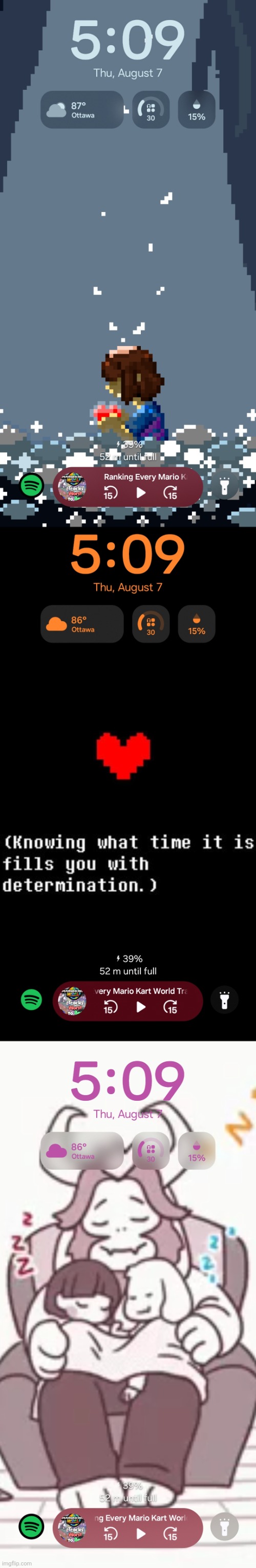 Undertale wallpaper reveal pt 1 | image tagged in sans of topic | made w/ Imgflip meme maker