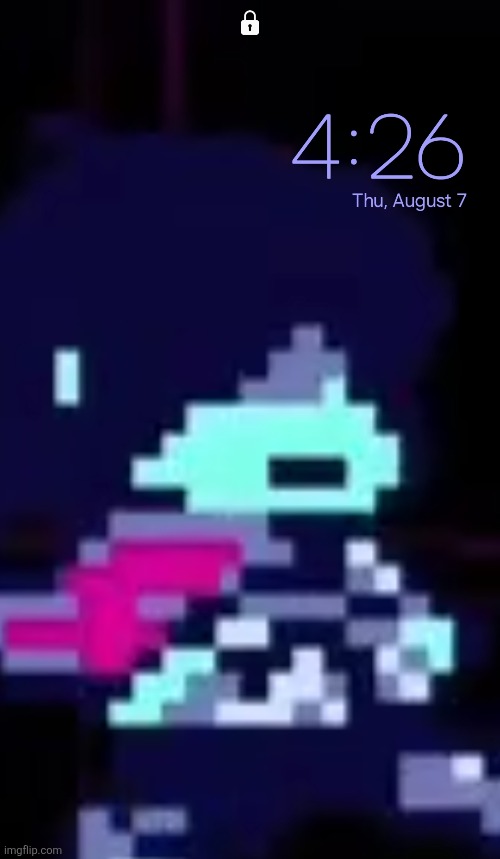 Lock screen reveal, its Krispy Kreme dancing as a gif but it couldn't find the original in my gallery | made w/ Imgflip meme maker