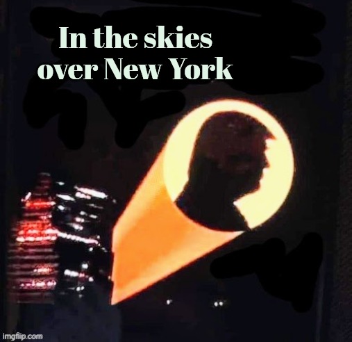 In the skies over New York | made w/ Imgflip meme maker