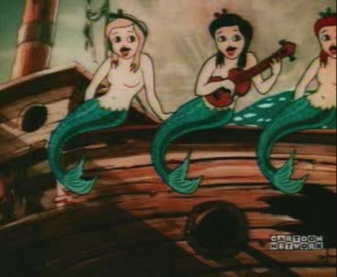 Merfolk 30s Blank Meme Template