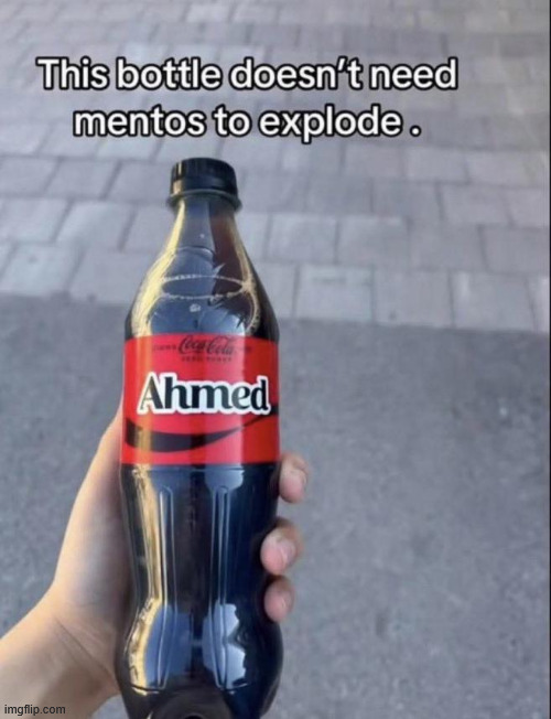 No mentos necessary | image tagged in political,reposts | made w/ Imgflip meme maker