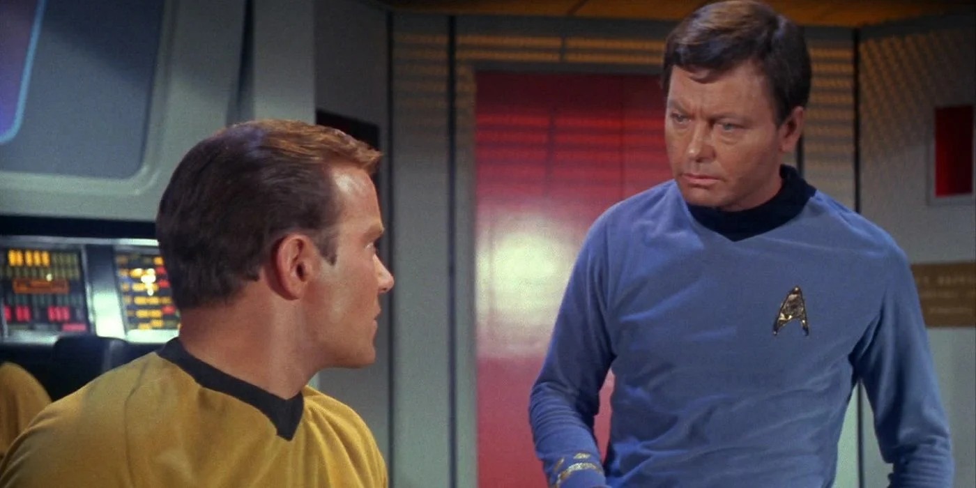 Kirk & McCoy Blank Meme Template