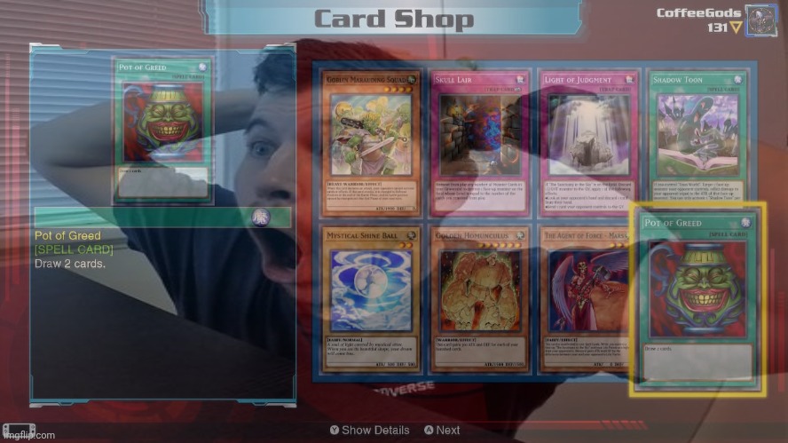 Pot of Greed?! | made w/ Imgflip meme maker