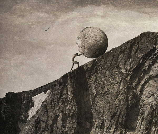 Sisyphus Blank Meme Template