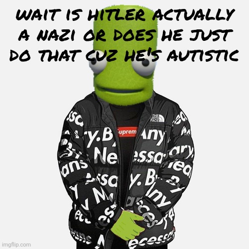 epilektoi drip | wait is hitler actually a nazi or does he just do that cuz he's autistic | image tagged in epilektoi drip | made w/ Imgflip meme maker