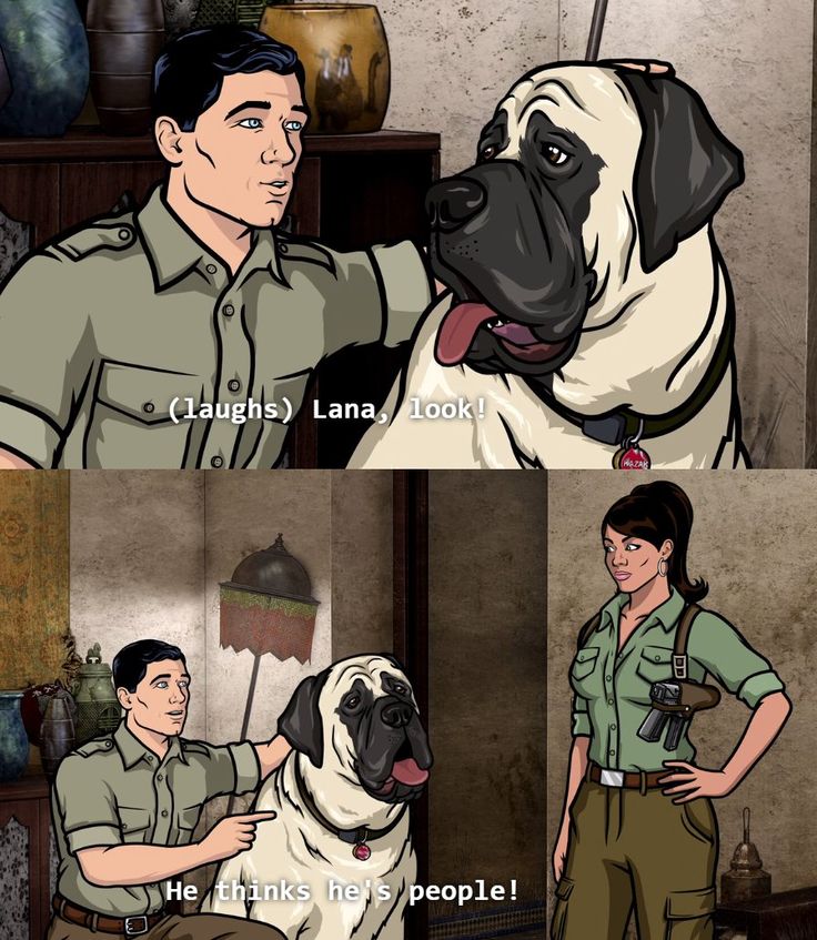 Archer He Thinks Hes People Blank Meme Template