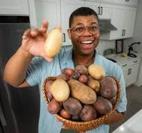 happy potato guy Blank Meme Template