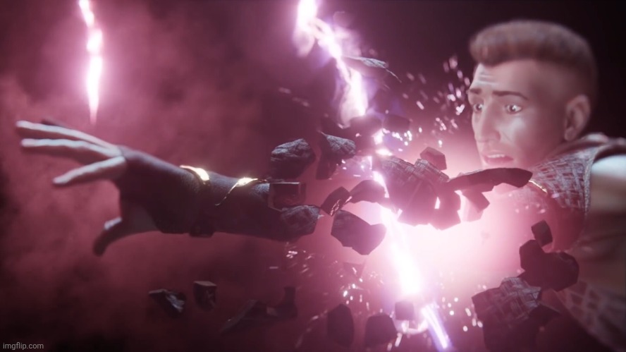 Kai broken arm | image tagged in kai broken arm | made w/ Imgflip meme maker