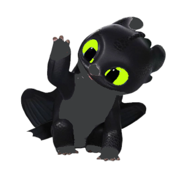 Baby Toothless Blank Meme Template