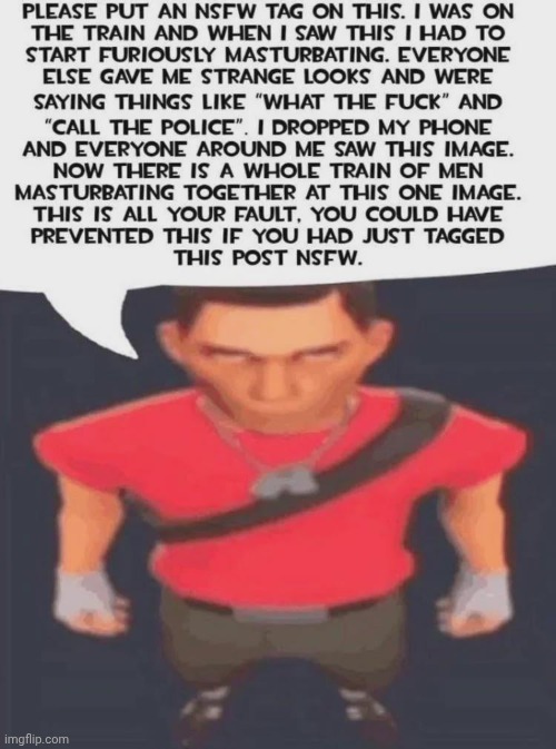 please put a NSFW tag on this | image tagged in please put a nsfw tag on this | made w/ Imgflip meme maker