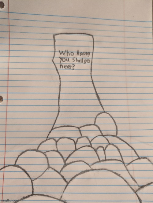 I drew AM from I Have No Mouth And I Must Scream | image tagged in ihnmaims,art,am,horror,why are you reading the tags | made w/ Imgflip meme maker