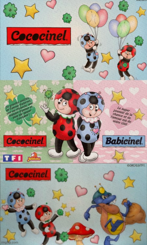 Cococinel 1992 (Cocomiel) ladybug heroine cartoon magic clover | image tagged in cococinel | made w/ Imgflip meme maker