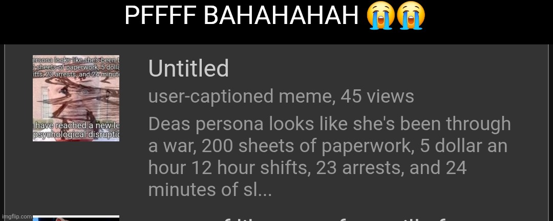 PFFFF BAHAHAHAH 😭😭 | made w/ Imgflip meme maker