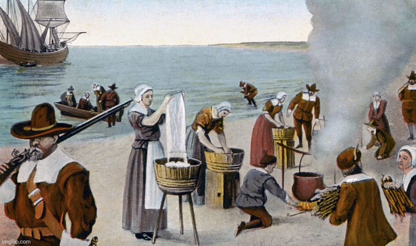 Pilgrims | image tagged in pilgrims | made w/ Imgflip meme maker