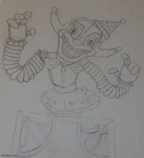 Jackie is backie | image tagged in fnaf,drawings | made w/ Imgflip meme maker