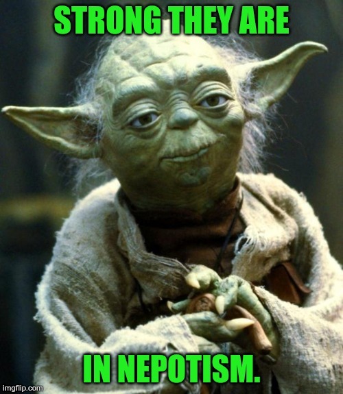 Gavin Newsom And Nancy Pelosi | image tagged in memes,yoda,strong,nepotism,gavin,nancy pelosi | made w/ Imgflip meme maker
