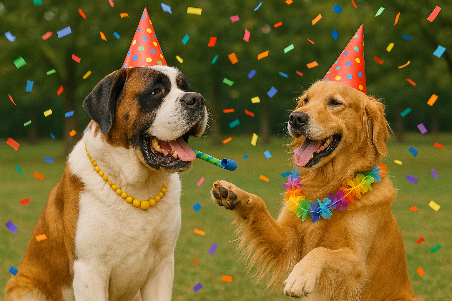 Dog Party Blank Meme Template