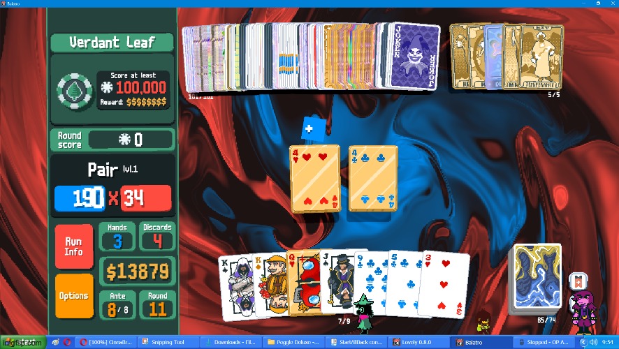 balatro (featuring the fun gand from dealt a ruin) | made w/ Imgflip meme maker