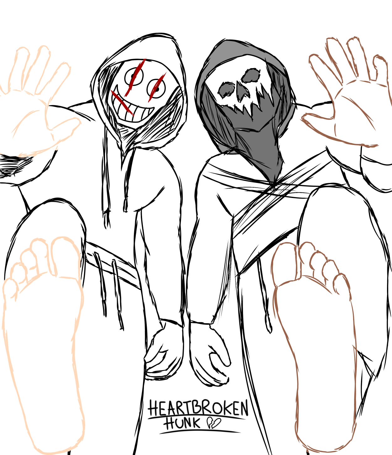Dbd legion feet Blank Meme Template