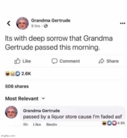 made w/ Imgflip meme maker