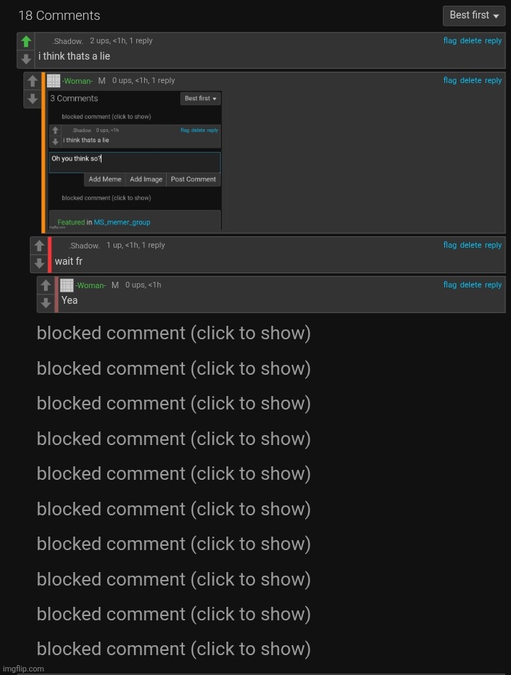 La la la cannot hear any of you | made w/ Imgflip meme maker