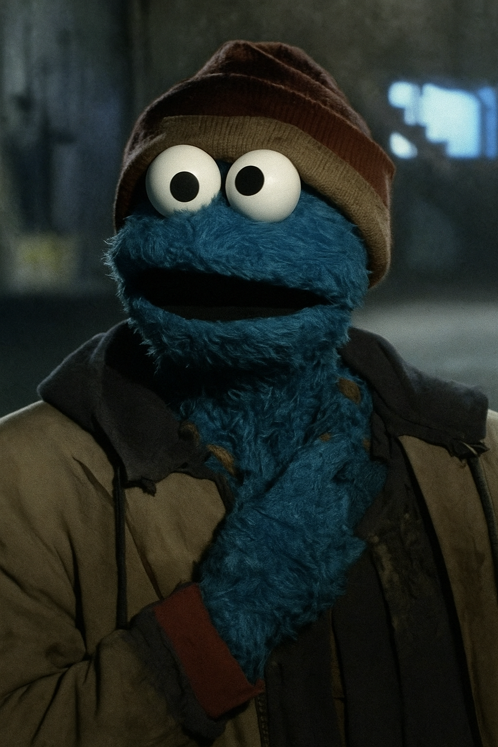 Cookie Monster Meme Blank Meme Template