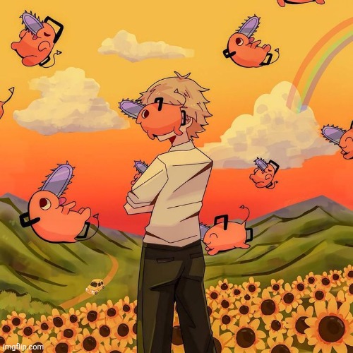Denji | image tagged in denji | made w/ Imgflip meme maker