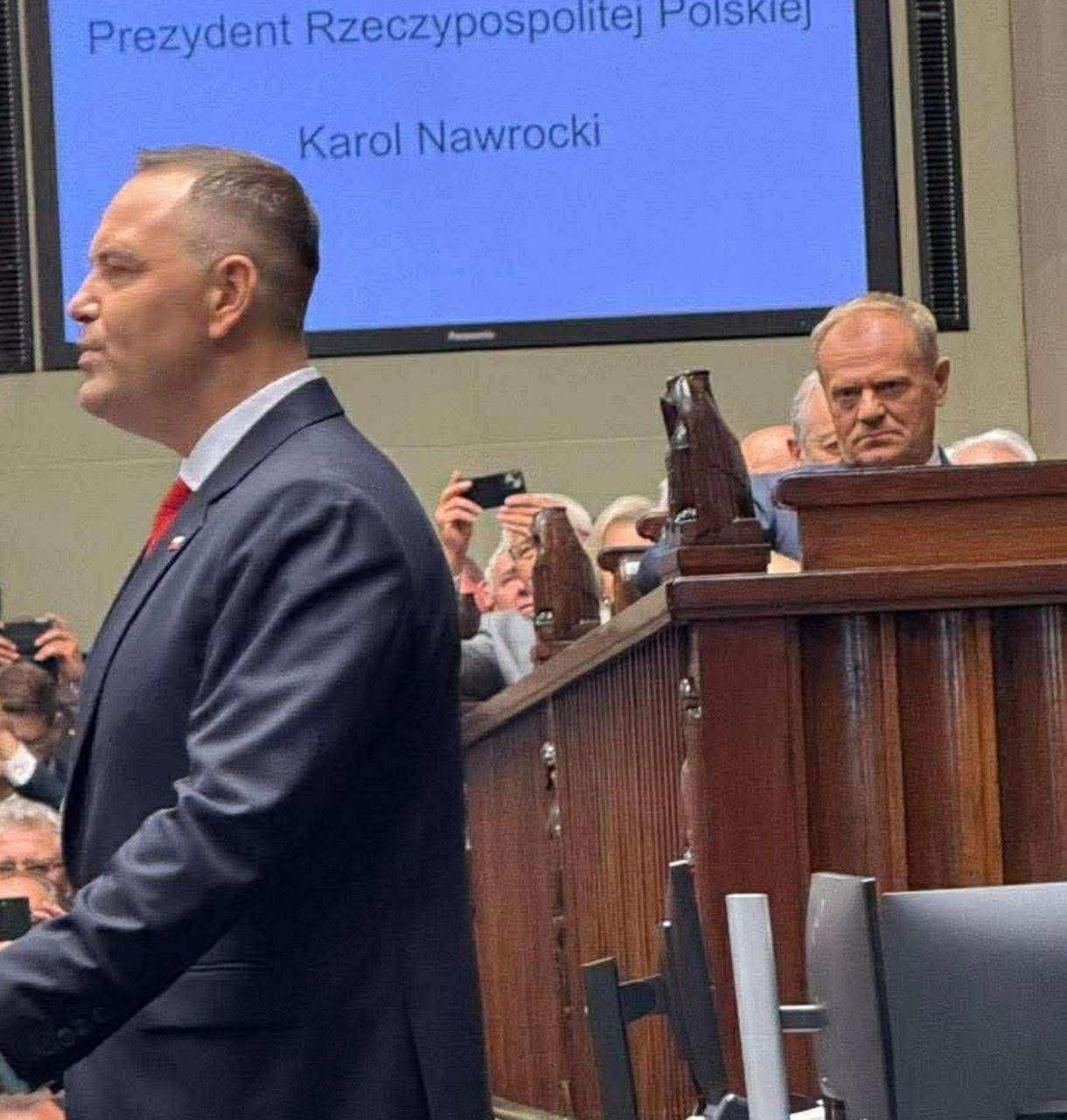 rudy vs nawrocki Blank Meme Template