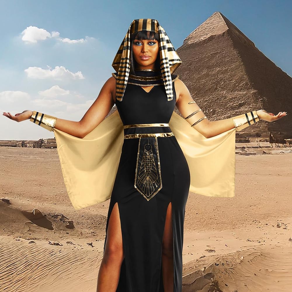 Amazon.com: Morph Cleopatra Costume Women, Egyptian costume wome Blank Meme Template