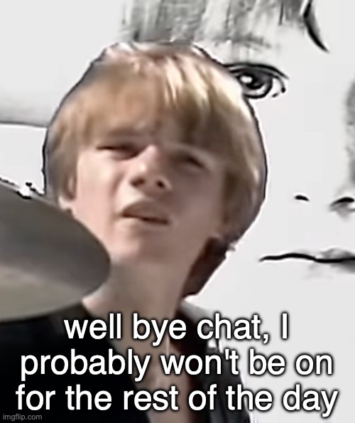 what the hell | well bye chat, I probably won't be on for the rest of the day | image tagged in what the hell | made w/ Imgflip meme maker