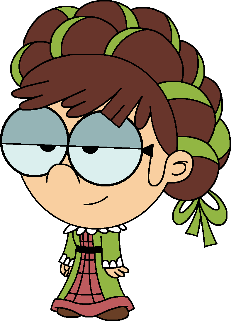 1600s Lisa Loud Blank Meme Template