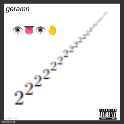 geramn's album announcement template | 👁👅👁🤚 | image tagged in geramn's album announcement template | made w/ Imgflip meme maker