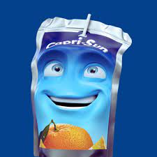 a human capri-sun Blank Meme Template