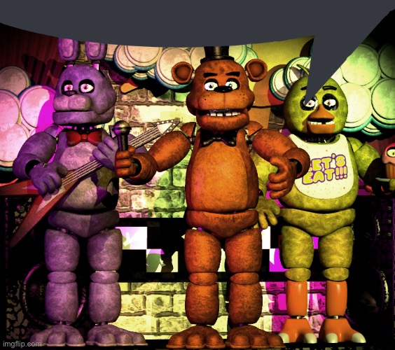 FNAF 1 photo | image tagged in fnaf 1 photo | made w/ Imgflip meme maker