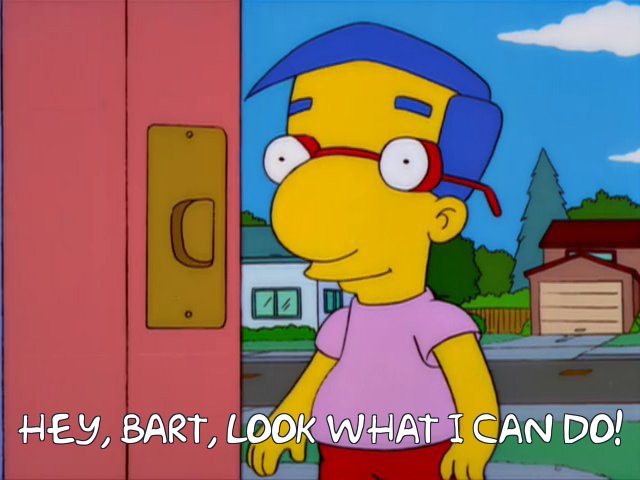 Milhouse Van Houten Blank Meme Template