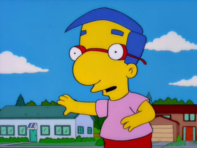 Milhouse Van Houten Blank Meme Template