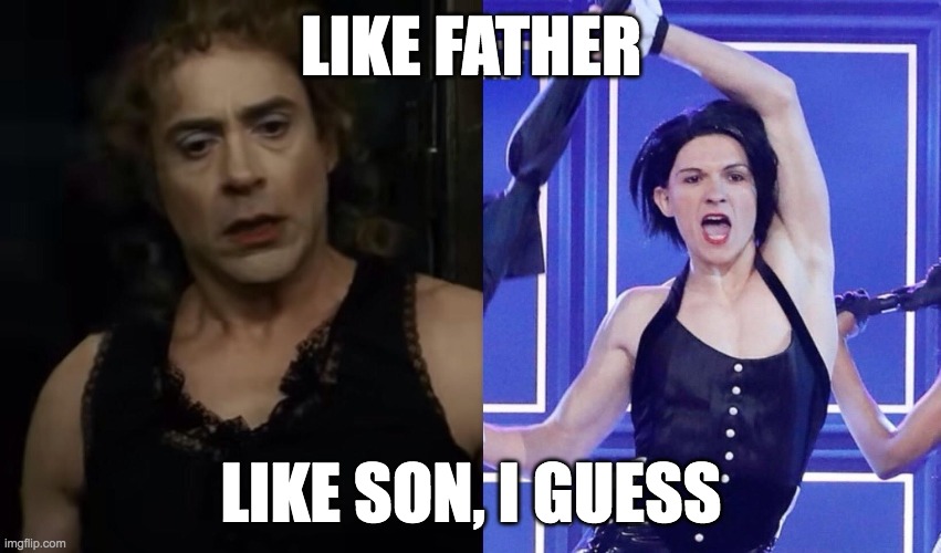 LIKE FATHER; LIKE SON, I GUESS | made w/ Imgflip meme maker