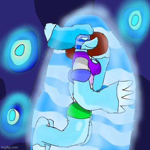 Crystal is asleep right now | made w/ Imgflip meme maker