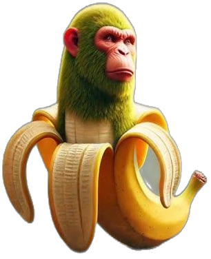 Shimpanzini Bananini Blank Meme Template